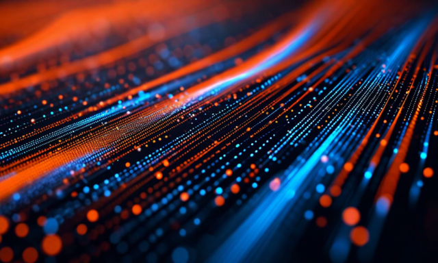 Graph showing normal vs anomalous application behavior patterns