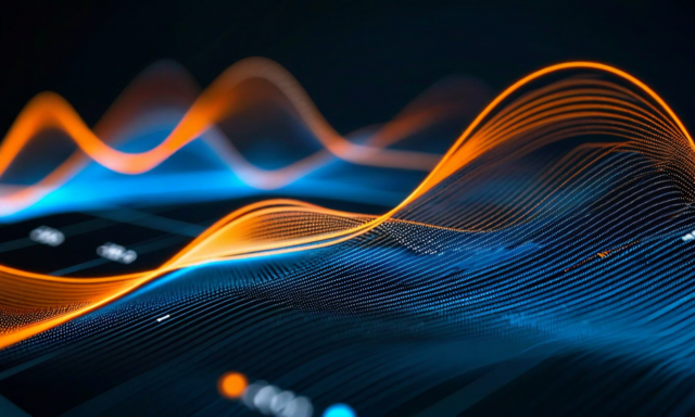 Performance benchmark graph showing latency distribution